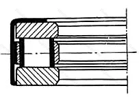 Модификация подшипника 129710Е размер 50,4x81x22,8