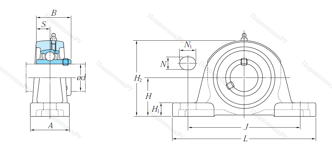 Подшипниковый узел