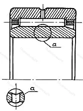 Модификация подшипника 4244106 размер 30x55x25