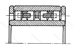 Подшипник  6462144 размер 220x340x218