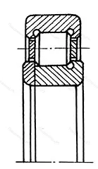 Подшипник  792919 размер 95,01x180x33/30