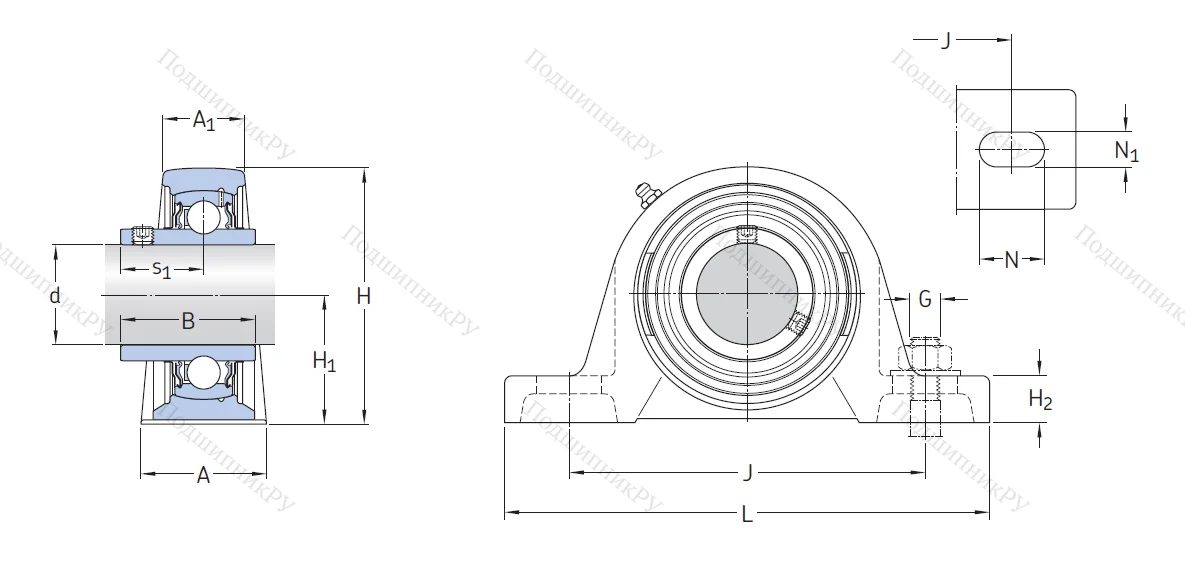 Подшипниковый узел