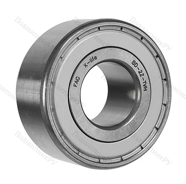 Двухрядный шариковый подшипник 3207 BD XL 2Z TVH