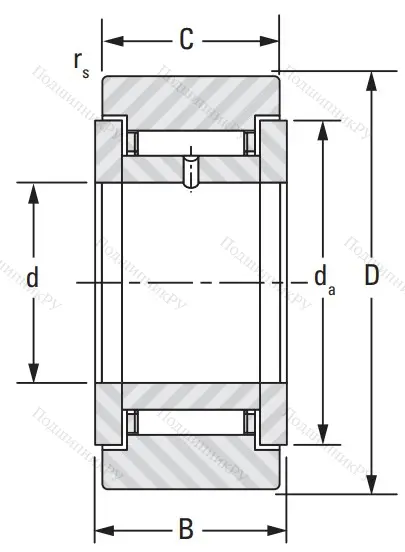Подшипник STO 20 ZZ DZ