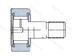 Модификация подшипника кнс35РР размер 16x35x18/52