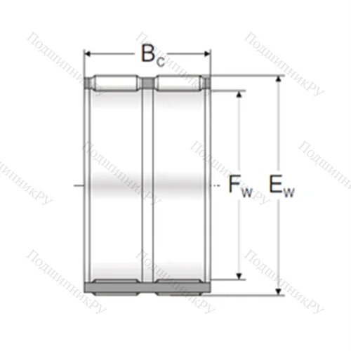 Подшипник игольчатый радиальный K 42x47x30ZWTN