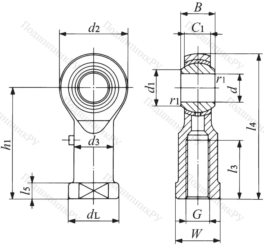 Шарнирная головка PHS 12 L