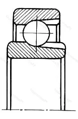 Модификация подшипника 900706Т2П размер 30x42x6/7