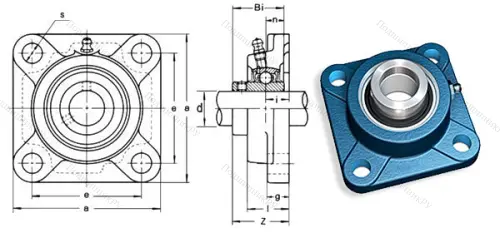 Подшипниковый узел UCF 216 в Сургуте