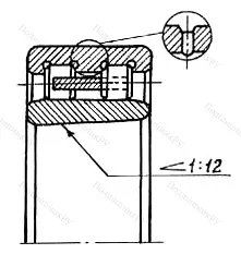 Модификация подшипника 2-4162928 размер 140x190x50