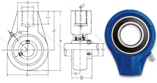 Подшипниковый узел UCHA 211 в Сургуте