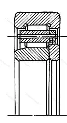 Подшипник N 312/C 1 размер 60x130x31