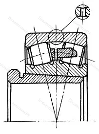 Модификация подшипника 3073219 размер 95x180x60,3
