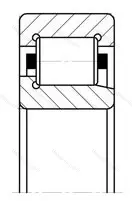 Модификация подшипника 42209ЕМ размер 45x85x19 ГПЗ-10