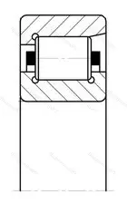 Подшипник  NF 203 (12203) размер 17x40x12
