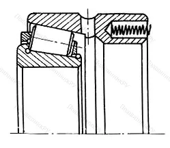 Модификация подшипника 4-17819Л размер 95x152,4x68,5