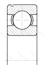 Подшипник  550702 размер 15x32x8