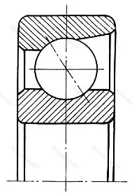 Подшипник  946108 размер 40x68x15