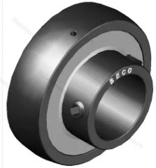 Высокотемпературный корпусной подшипник UC 212 BHTS ZZ GR CG 350° BECO в Сургуте
