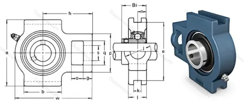 Подшипниковый узел UCT 215 в Сургуте