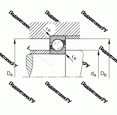 Подшипник 7228-B-MP