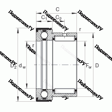 Подшипник NKX 17-Z-XL