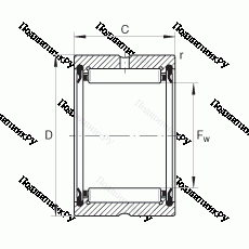 Подшипник RNA 4905-2RSR-XL